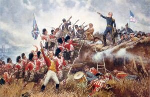 Artist Depiction of Battle of New Orleans-The Second Revolution-The War of 1812