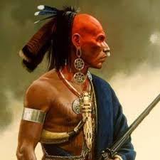 Iroquois Warrior-King George's War-1744-1748