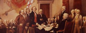 Presentation of Declaration of Independence-Thomas Jefferson-Author Declaration of Independence