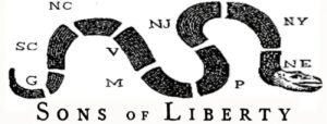 One Emblem of Sons of Liberty-Sons of Liberty-Political Agitators