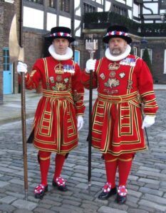 Yeomen Warders (Beefeaters) at Tower of London-The Redcoats are Coming