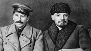 Stalin and Lenin-American Revolution-Mother of Revolutions?
